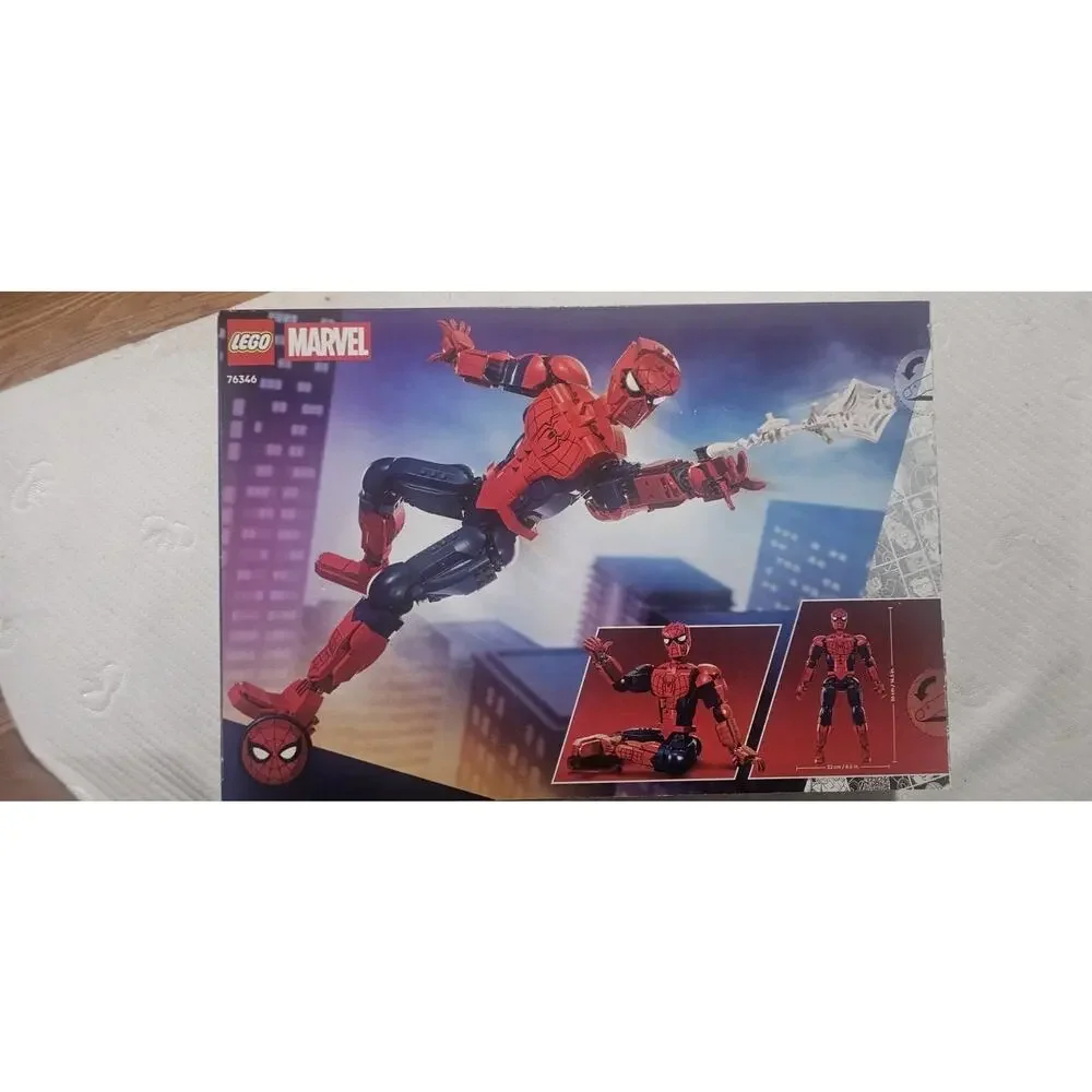 LEGO Marvel Spider-Man Hero Figure. Building Toy. Brand New